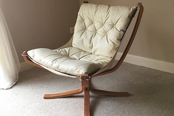 ☑️ Falcon lounge chair by Sigurd Resell for Vatne Møbler 