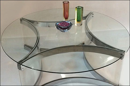 ☑️ 20th Century Decorative Arts |Alessandro Albrizzi table c 1970