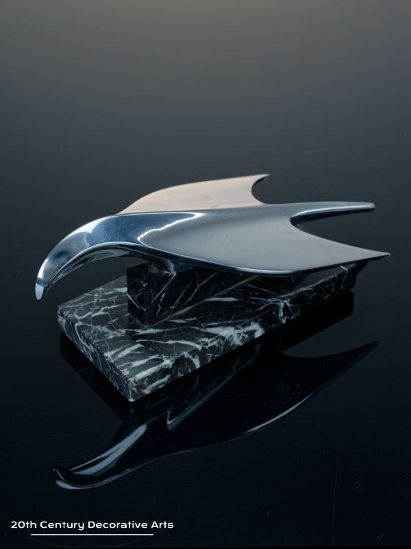  20th Century Decorative Arts |Art Deco Chromed Metal Car ornament mascot photo 1