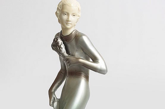 ☑️ Josef Lorenzl bronze art deco figurine figures for sale
