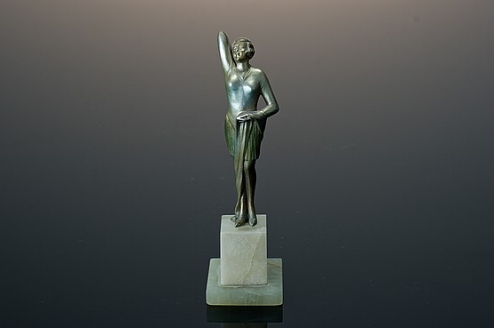 ☑️ art deco Josef Lorenzl bronze figure
