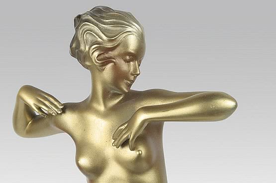 ☑️ josef lorenzl art deco bronze figure