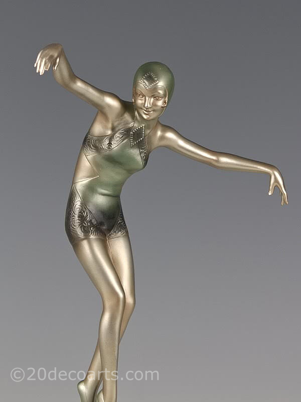  josef lorenzl 1930 art deco statue