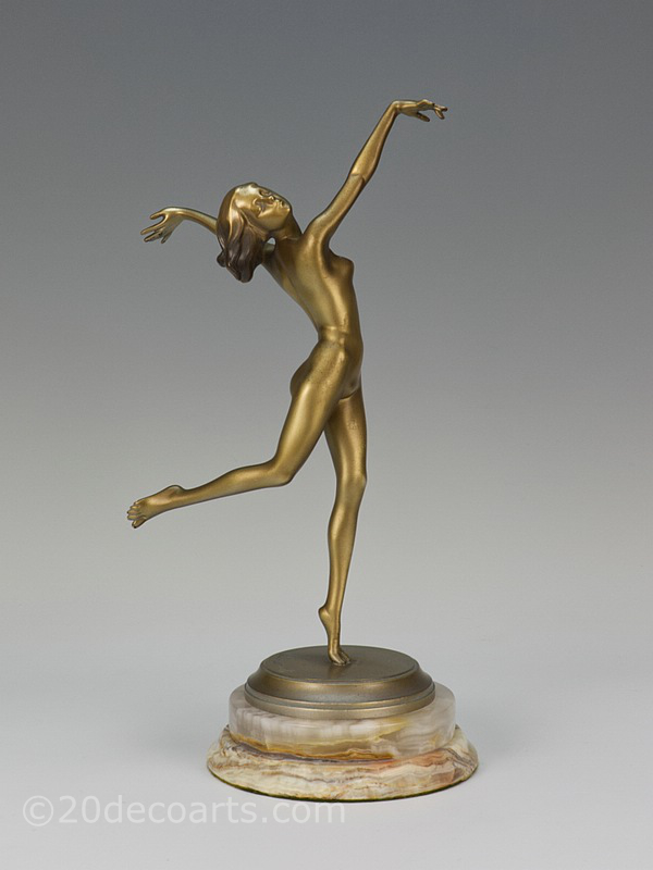  josef lorenzl bronze dancer