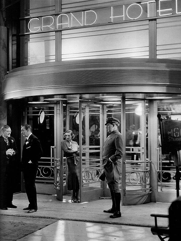 ☑️ hollywood art deco style - Grand Hotel 1932, Art Direction:	Cedric Gibbons