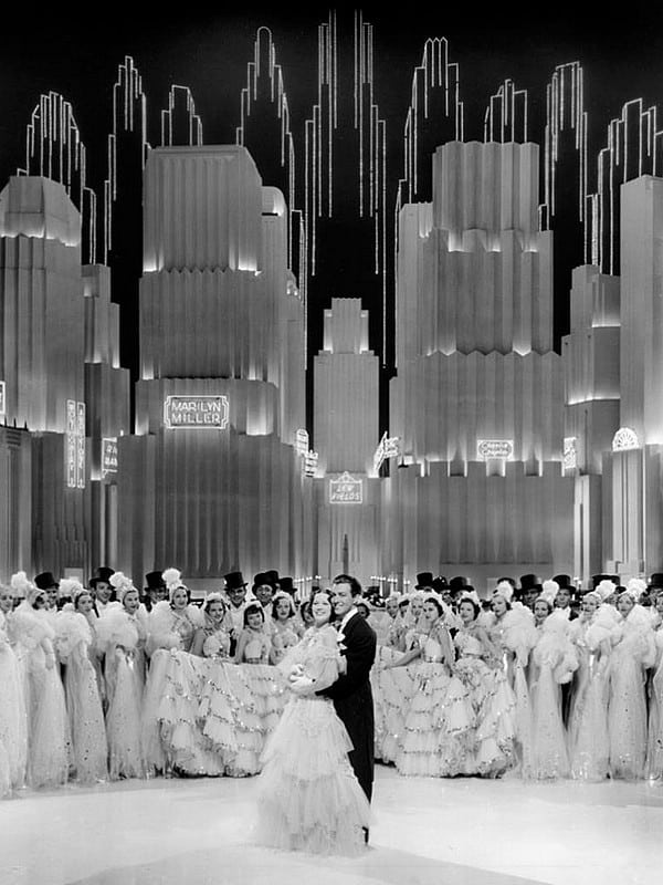 ☑️ Art Deco Movie Style- BROADWAY MELODY OF 1938 MGM, Art Direction:	Cedric Gibbons
